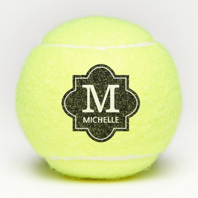 Balles De Tennis Monogramme (Devant)