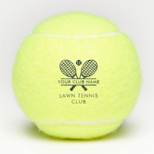 Balles De Tennis Nom du club de pays personnalisé Équipe de tennis