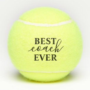 Balles De Tennis Nom personnalisé du meilleur entraîneur