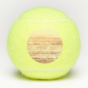 Balles De Tennis Ocean Waves Beach Eau Abstrait Cool unique