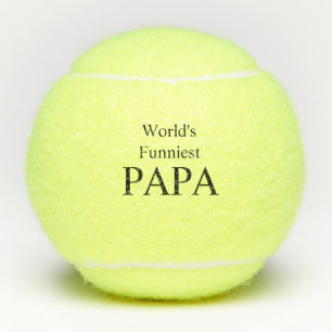 Balles De Tennis Papa le plus drôle du monde