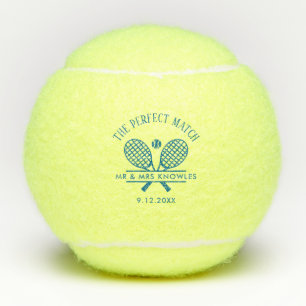 Balles De Tennis Parfait Match Mariage Moderne Favoriser