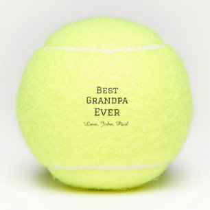 Balles De Tennis Paris grand-père jamais grand-père cadeaux nom sim