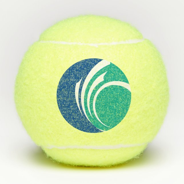 Balles De Tennis Penn tennis ball with flag of Ottawa, Canada (Devant)