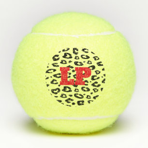Balles de tennis personnalisées avec motif léopard