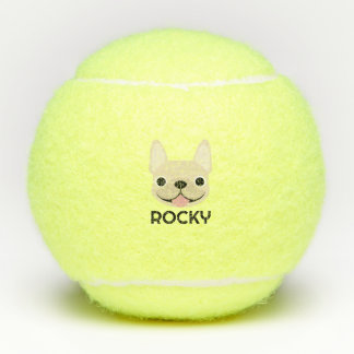 Balles de tennis personnalisées pour Bouledogue Fr