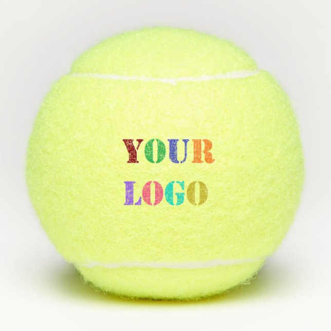 Balles De Tennis Personnalisez Votre Logo Tennis Balls Société prom (Devant)