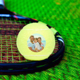 Balles De Tennis Photo de joueur de tennis personnalisé