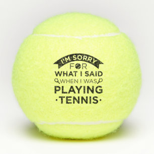 Balles De Tennis Quand Je Jouais Au Tennis