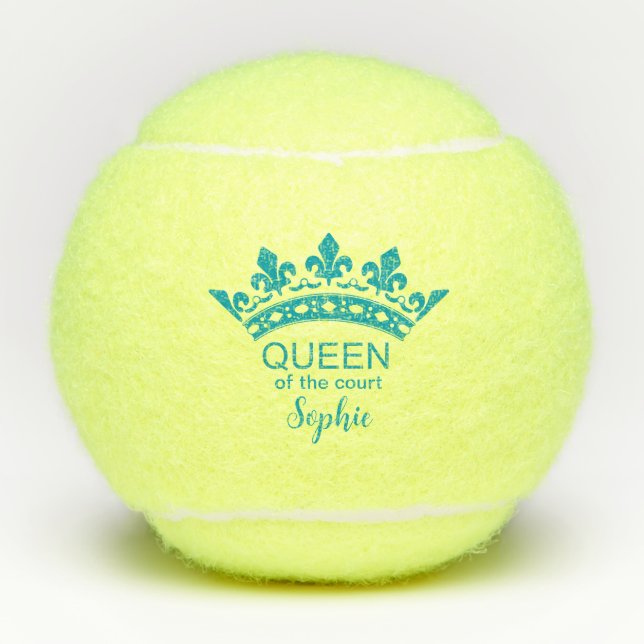 Balles De Tennis Reine de la Cour (Devant)