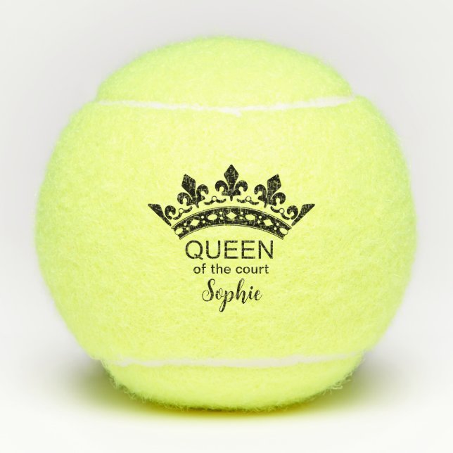 Balles De Tennis Reine de la Cour (Devant)