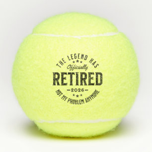 Balles De Tennis Retraité 2026 plus mon problème Vintage Rétro