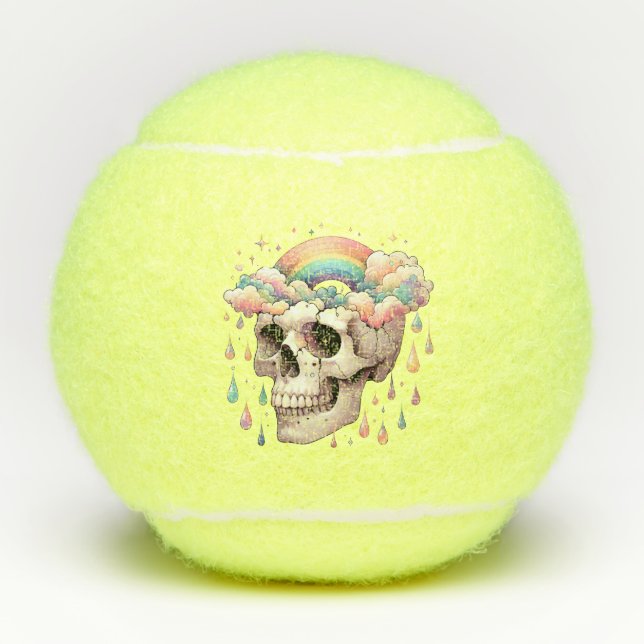 Balles de Tennis Rêves Arc-en-Ciel (Devant)