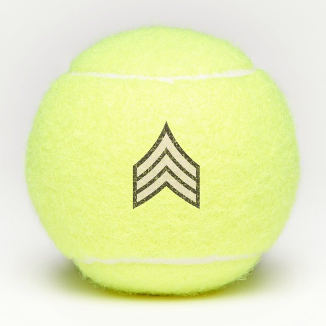 Balles De Tennis Sergent d'armée (Devant)