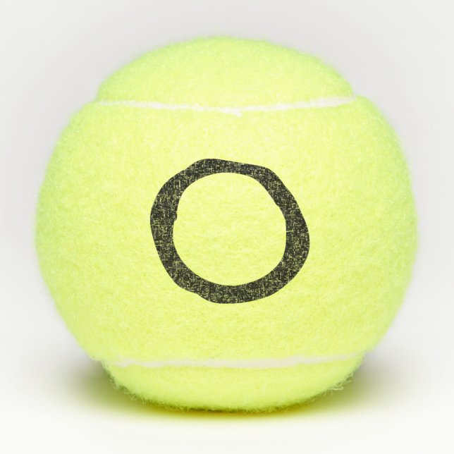 Balles De Tennis Simple elegant custom logo here company easter gre (Devant)