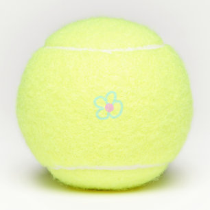 Balles De Tennis Simple logo personnalisé élégant ici entreprise Pâ