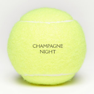 Balles De Tennis Soirée Champagne