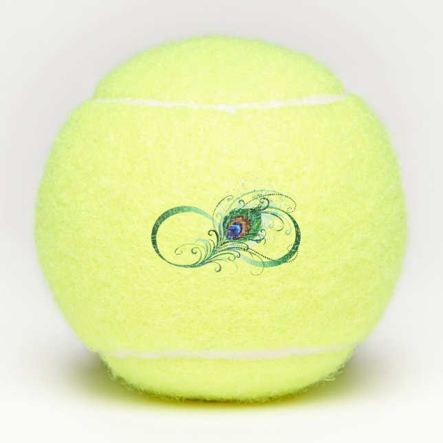 Balles De Tennis Symbole de l'Infinity (Devant)