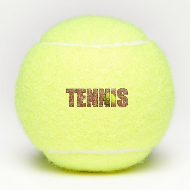 Balles De Tennis Tennis (Devant)