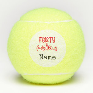 Balles De Tennis Tennis 40e anniversaire Quarante et fabuleux