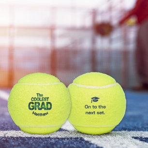 Balles De Tennis The Coolest Grad - Cadeau de tennis personnalisé p
