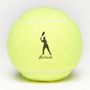 Balles De Tennis Thème de tennis personnalisé Nom du joueur personn