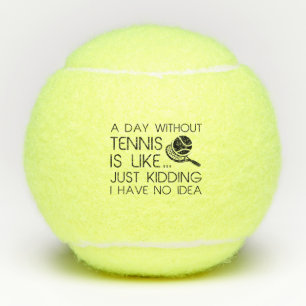 Balles De Tennis Une Journée Sans Tennis