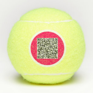 Balles De Tennis Vos informations d'analyse de code QR Boules de te