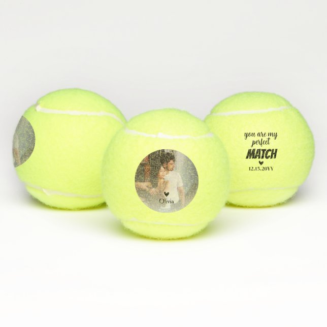 Balles De Tennis Vous êtes ma photo parfaite (Multiple)