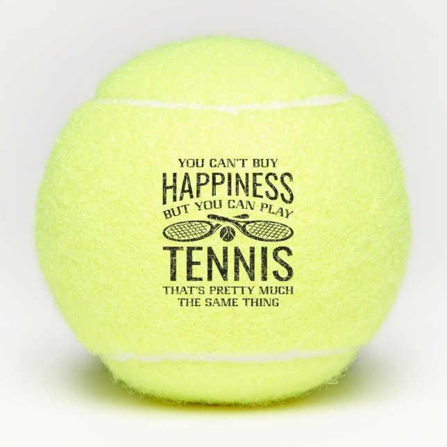 Balles De Tennis Vous Pouvez Jouer Au Tennis (Devant)