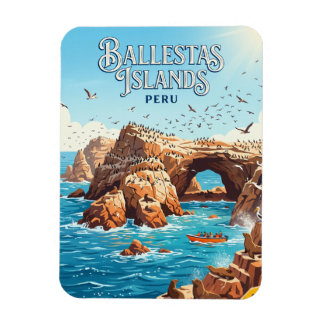 Ballestas Islands Peru Magnet