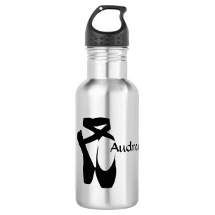 Ballet Ballerina Black Pointe Custom 18oz 532 Ml Water Bottle