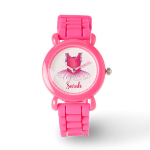 Ballet Ballerina Dance Tutu Personalized Watch