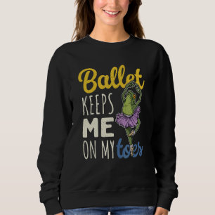 Ballet Ballerina Dancer Ballet Dance Costumes Frog Sweatshirt