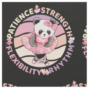 Ballet Ballerina Dancer - Girls Inspirational Fabric