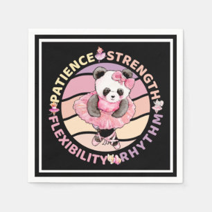 Ballet Ballerina Dancer - Girls Inspirational Napkin