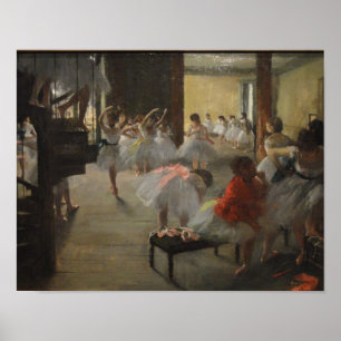 Ballet Ballerina Degas Dance Poster