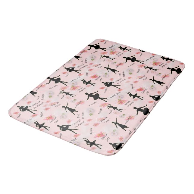 Ballet Bath Mat (Angled)