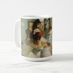 Ballet Class   Edgar Degas   Dancer Personalized Coffee Mug