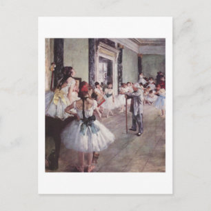 Ballet Class postcard