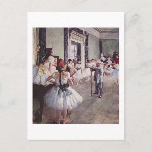 Ballet Class postcard (Front)