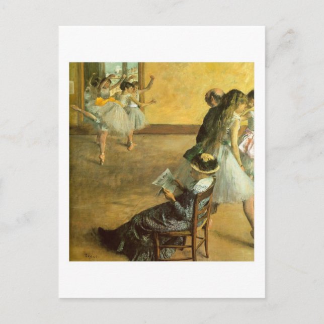 Ballet Class postcard (Front)