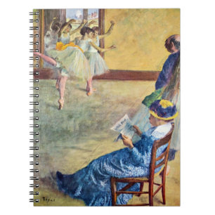 Ballet Class, the Dance Hall by Edgar Degas Notebook
