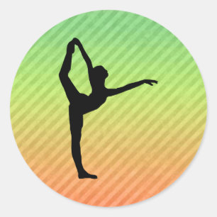 Ballet Classic Round Sticker