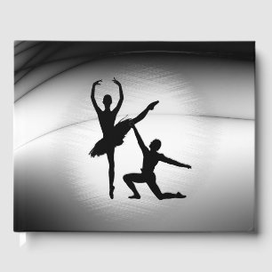 Ballet Couple Dance Guest Book