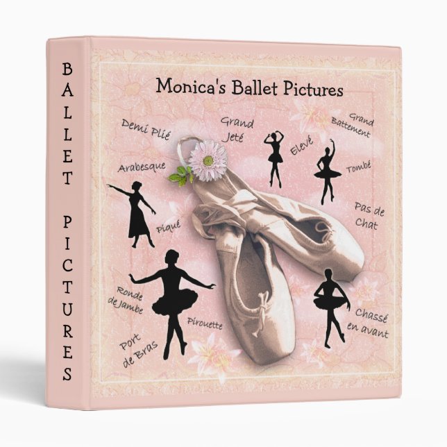 Ballet (customizable) binder (Front/Spine)