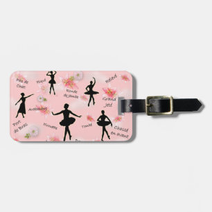Ballet (customizable) luggage tag