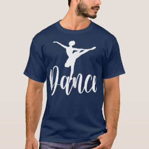 Ballet Cute Ballerina Dance Girls  T-Shirt