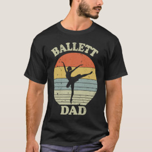 Ballet Dad Vintage Sunset Ballet T-Shirt