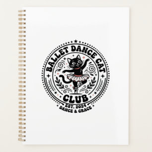 Ballet Dance Cat Pet Lover Shirt Art - Ballet Danc Planner